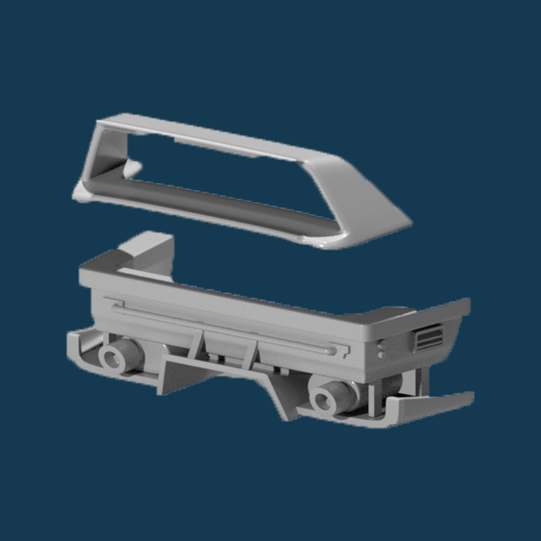Mercedes 190E Rear Diffuser & Spoiler