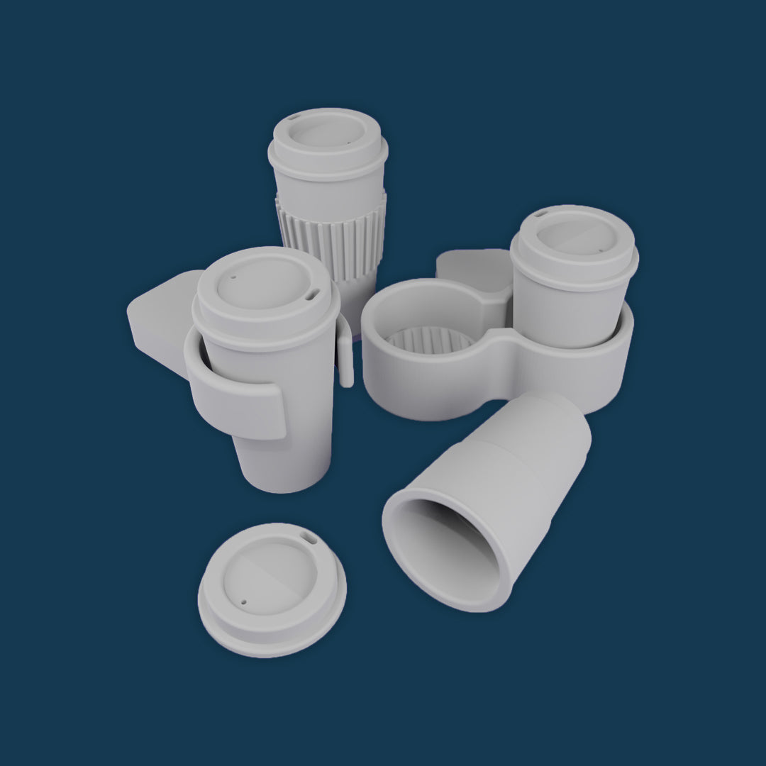 Cup Holders w/ Cups Pack