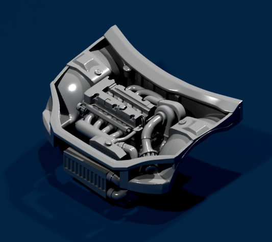 Honda Civic EK9 Engine Bay