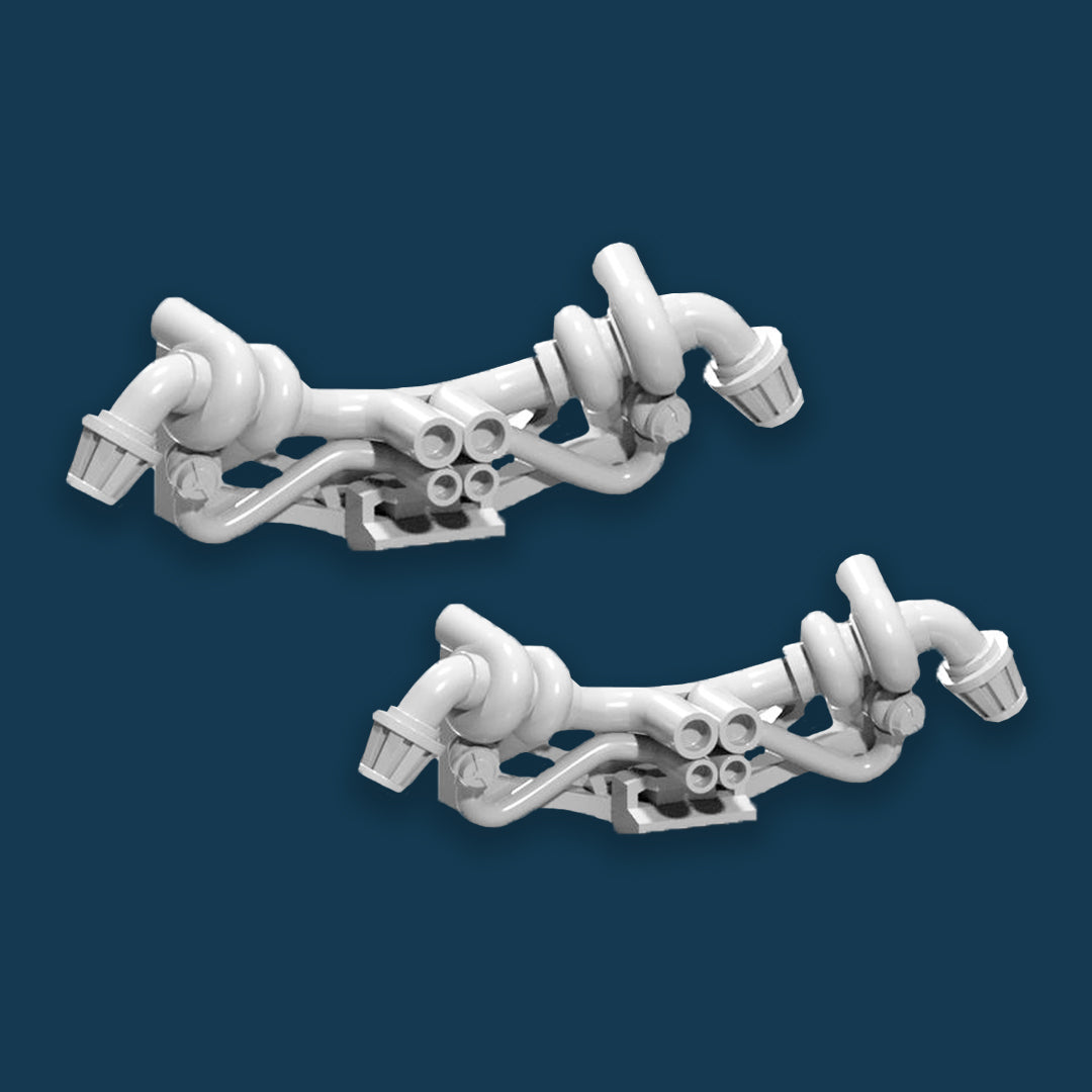 Twin Turbo Exhaust (2-Pack)